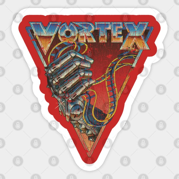 Vortex Roller Coaster 1987 Sticker by JCD666